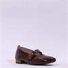 Hispanitas Oslo Mary Jane Loafer - Brown Patent